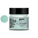 Pentart delicate metál akrilfesték 50ml zöldezüst