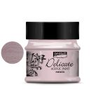 Pentart delicate metál akrilfesték 50ml lilaezüst