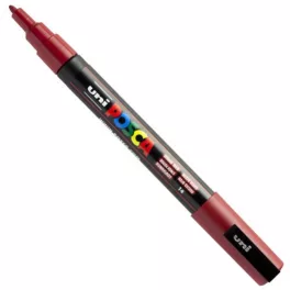 UNI POSCA PC-3M sötét piros (0,9-1,3mm) 14