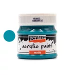 Pentart matt akrilfesték 50 ml türkizkék