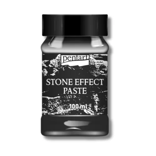 Pentart kőhatású paszta 100ml antracit