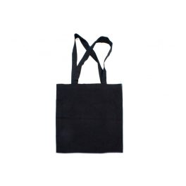 Bevásárló szatyor hosszúfülű 38 x 42 cm, fekete