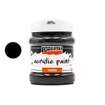 Pentart matt akrilfesték 230 ml fekete