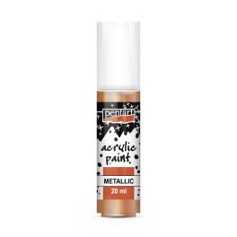 Pentart metál akrilfesték 20 ml antikréz