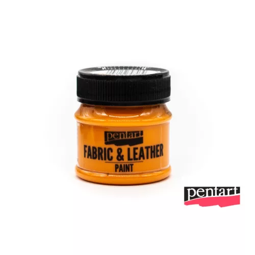 Textilfesték és bőrfesték, 50 ml narancs