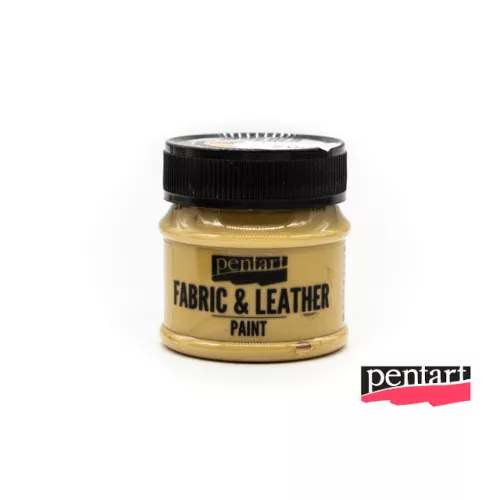 Textilfesték és bőrfesték, 50 ml világosbarna