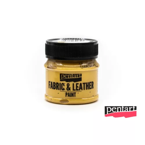 Textilfesték és bőrfesték, 50 ml arany