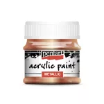 Pentart metál akrilfesték 50 ml antikréz