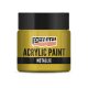 Pentart metál akrilfesték 50 ml csillogó arany