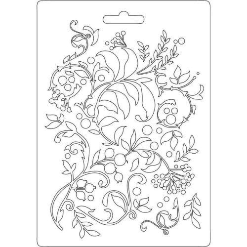 Lágy PVC öntőforma - A5 - Indák