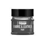 Textilfesték és bőrfesték, 50 ml csillogó grafit