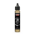 Pentart 3D dekortoll csillogó 30ml arany