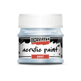 Pentart gyöngyház akrilfesték 50ml kék