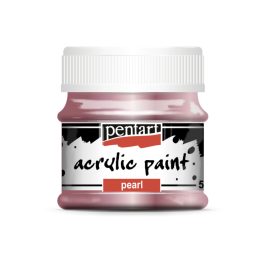 Pentart gyöngyház akrilfesték 50ml lila