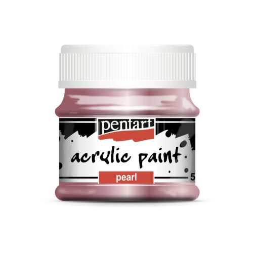 Pentart gyöngyház akrilfesték 50ml lila