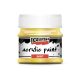 Pentart gyöngyház akrilfesték 50ml sárga