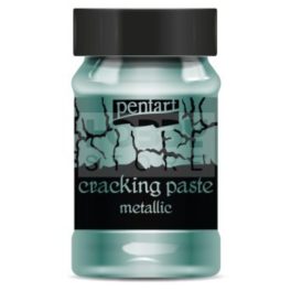 Pentart repedőpaszta metál 100ml türkizezüst