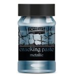 Pentart repedőpaszta metál 100ml kékezüst