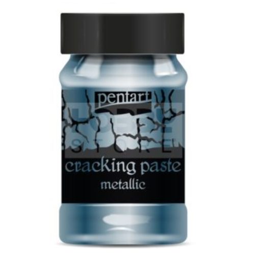Pentart repedőpaszta metál 100ml kékezüst