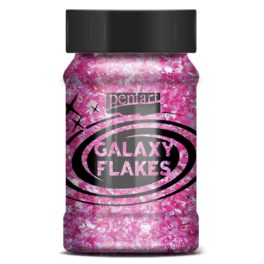 Pentart Galaxy Flakes 15g Vénusz magenta