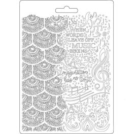 PVC nyomóforma - A5 - Zene