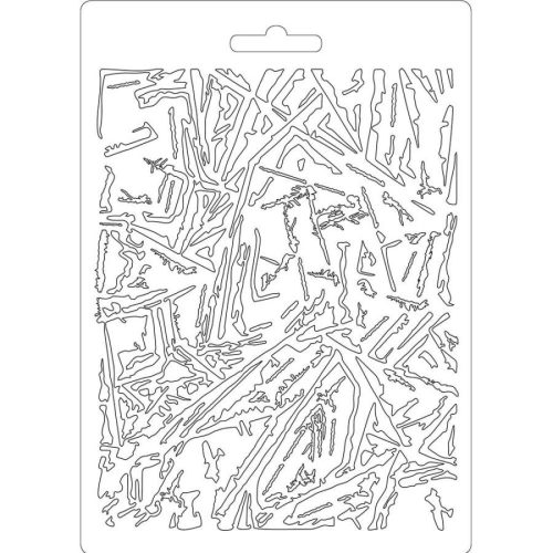 Stamperia lágy PVC öntőforma A5 - K3PTA559 Jégvirág