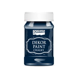 Pentart dekorfesték lágy 100ml tengerészkék
