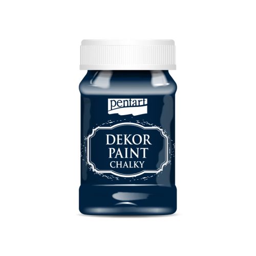 Pentart dekorfesték lágy 100ml tengerészkék