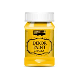 Pentart dekorfesték lágy 100ml napsárga