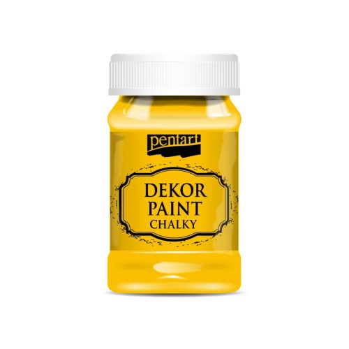 Pentart dekorfesték lágy 100ml napsárga