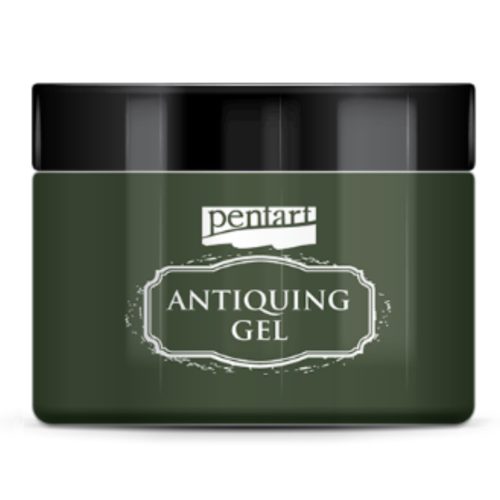 Pentart dekor antikoló gél 150ml oliva