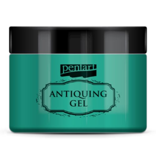 Pentart dekor antikoló gél 150ml patinazöld