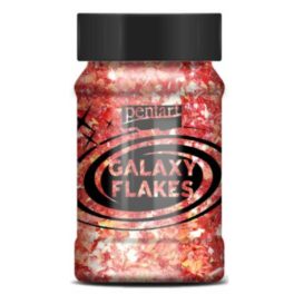 Pentart Galaxy Flakes 100ml Ida vörösarany