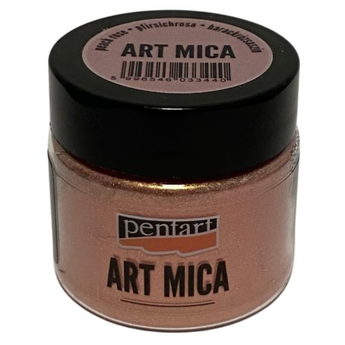 Pentart Art Mica barackrózsaszín min. 9g