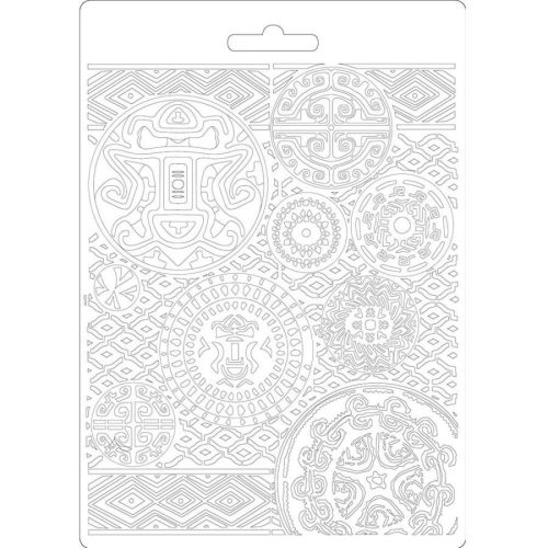 Lágy PVC öntőforma, A5 - Amazónia textúra