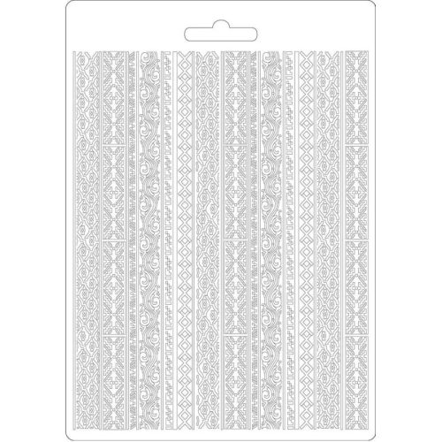 Lágy PVC öntőforma, A5 - Amazónia törzsek