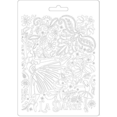 Lágy PVC öntőforma, A5 - Szenvedély táncos