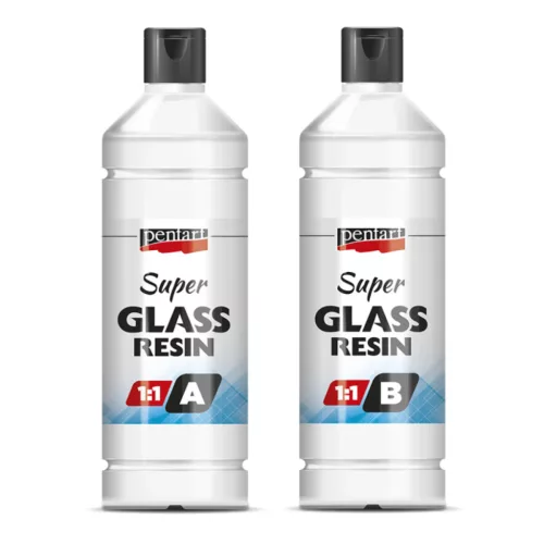 Szuper Üveggyanta 1:1 szett 1000ml