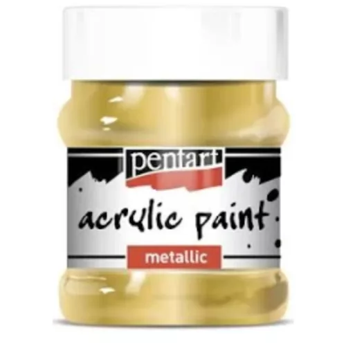 Pentart metál akrilfesték 230ml arany