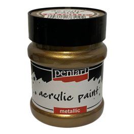 Pentart metál akrilfesték 230ml antikréz