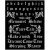 Stamperia vastag stencil 20x25cm - KSTD076 Csipkerózsika ABC és idézetek