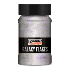 Pentart Galaxy Flakes 100ml Hold fehér