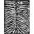 Stamperia vastag stencil 20x25cm - KSTD101 Szavanna zebra minta