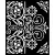 Stamperia vastag stencil 20x25cm - KSTD130 Magic Forest door ornaments