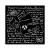 Stamperia  vastag stencil 18x18cm - KSTDQ83 Around the world letters