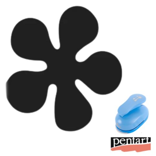 Formalyukasztó 76 mm, Virág öt szirmú 3