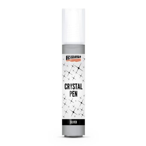 Pentart kristálytoll 30 ml ezüst