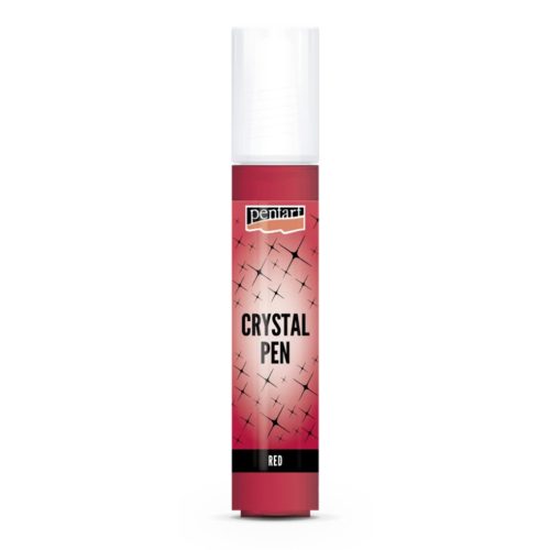 Pentart kristálytoll 30 ml piros