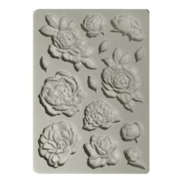 Stamperia szilikon öntőforma A5 - KACMA505 Precious peony