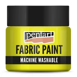 Pentart textilfesték neon 30ml  sárga